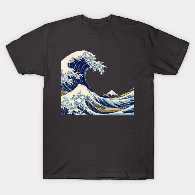 The Great Wave off Kanagawa T-Shirt by EarlGreyTees